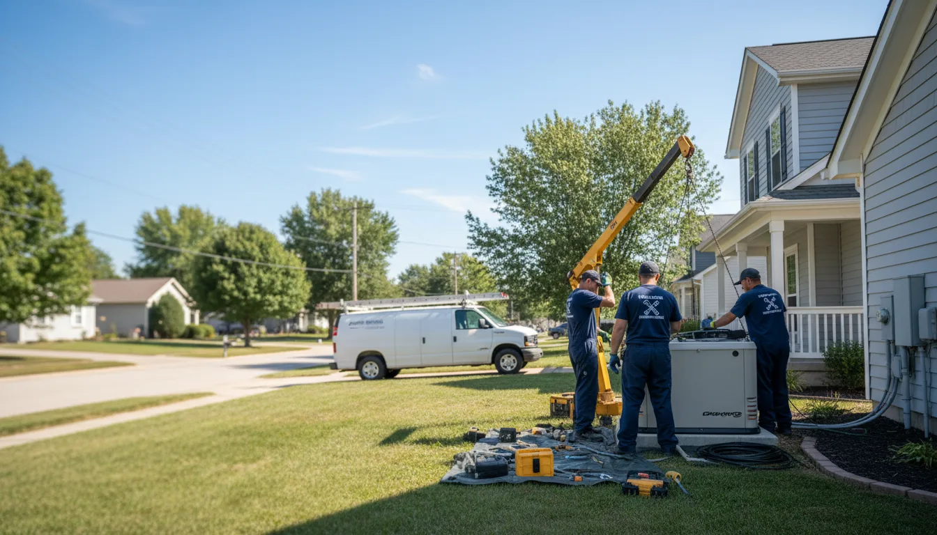 Generator Installation in Gladys, VA near me